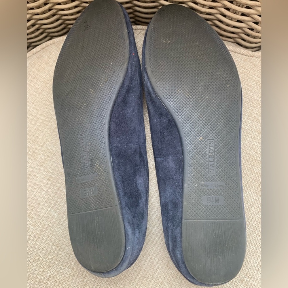 Talbots Navy Blue Flats - Picture 4 of 6